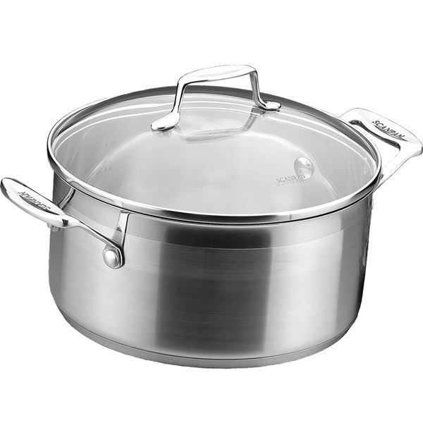 Impact Gryta med lock 4,8 L