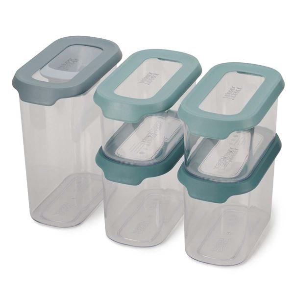 Cupboardstore Förvaringsset 5 Delar Blå