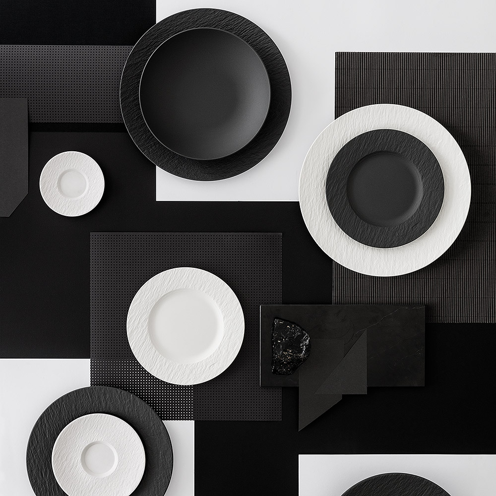 Manufacture Rock Tallrik flat utan bräm 25 cm Vit