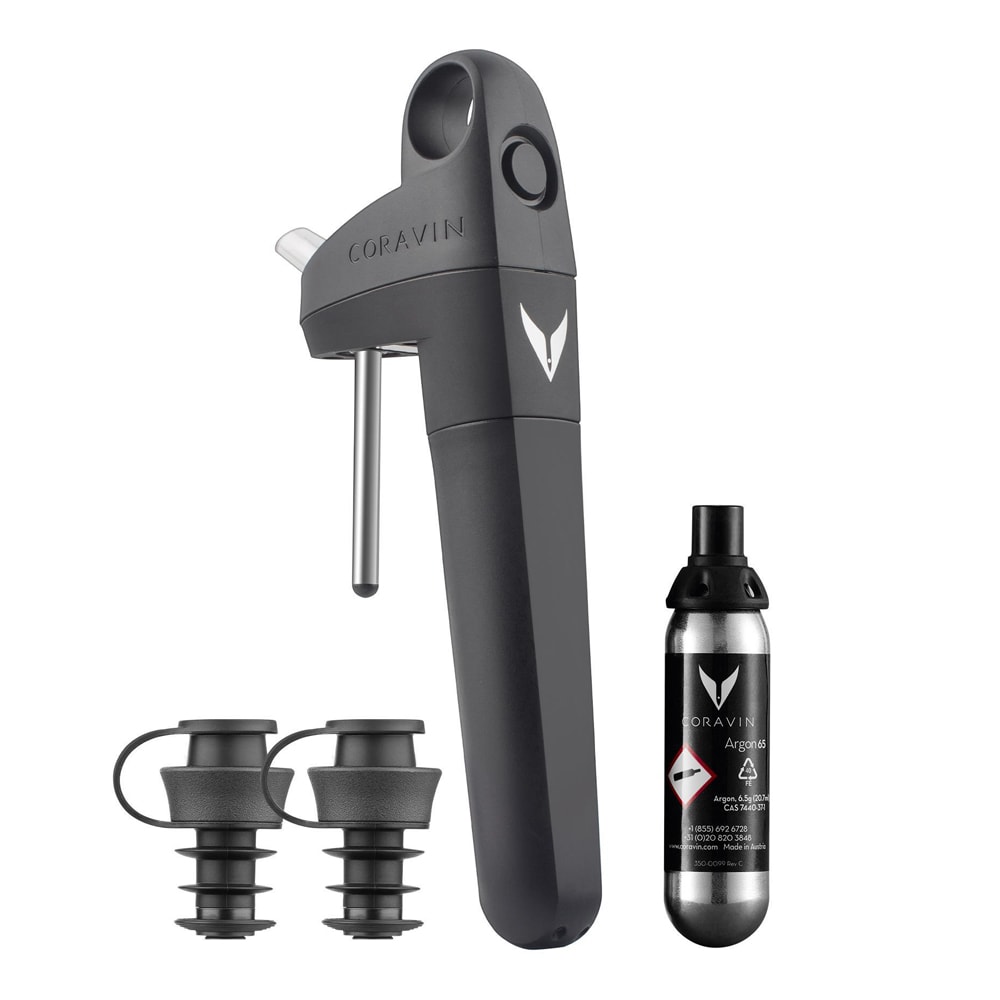 Pivot Vinkonserveringssystem 4 delar Svart