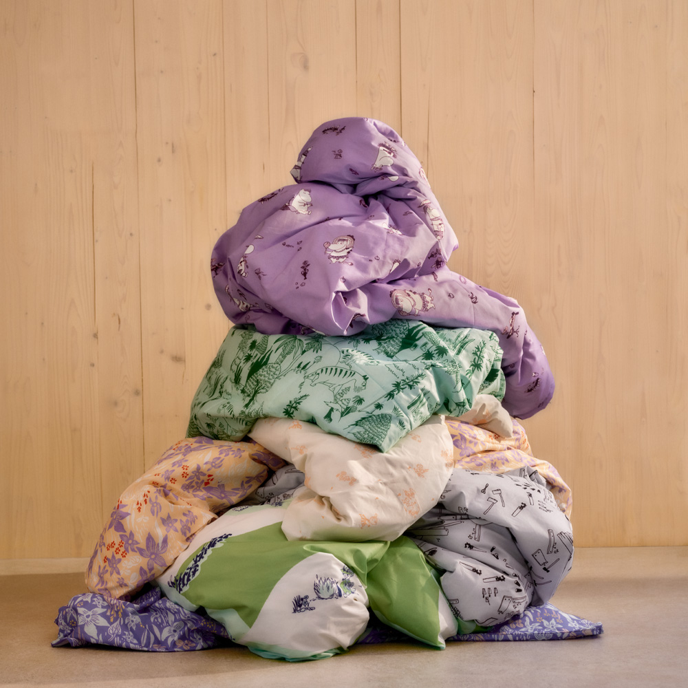 Mumin Bäddset 150x210 cm Snorkfröken Lila