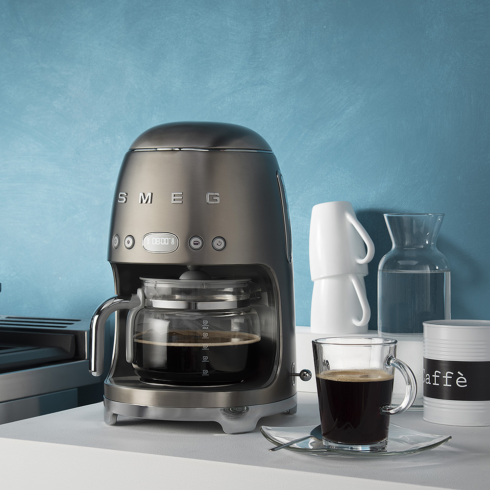 Smeg 50's Style Kaffebryggare Rostfri