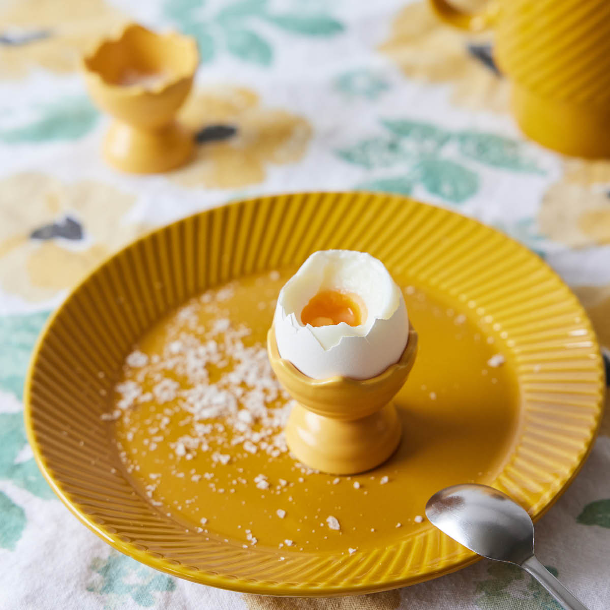 Ellen Äggkopp 5 cm 2-pack Gul