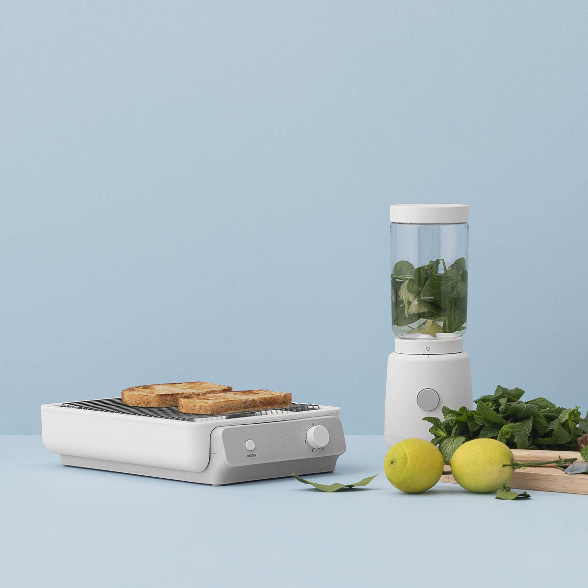 Foodie Brödrost Vit