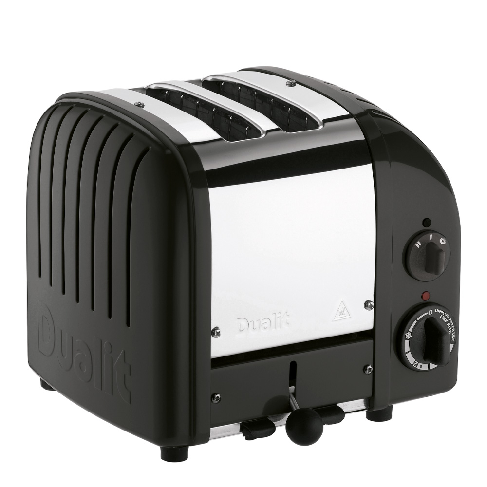 Classic Brödrost 2 Skivor Matt Svart