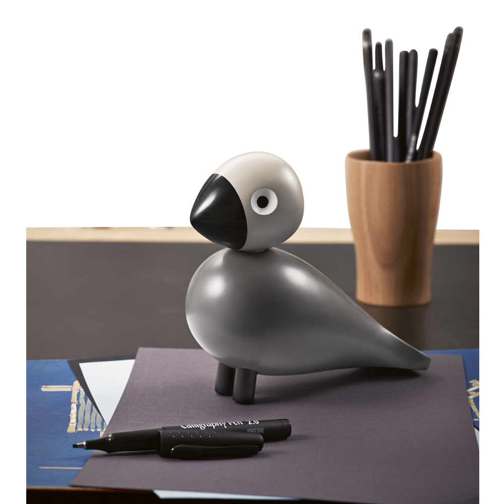 Sångfågel 15,1 cm Grå