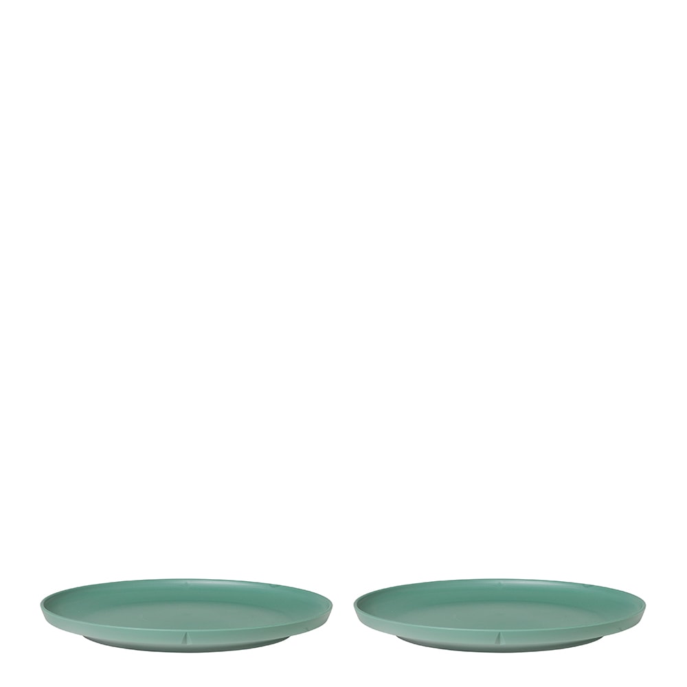 GC Take Tallrik 26 cm 2-pack Dimgr&ouml;n