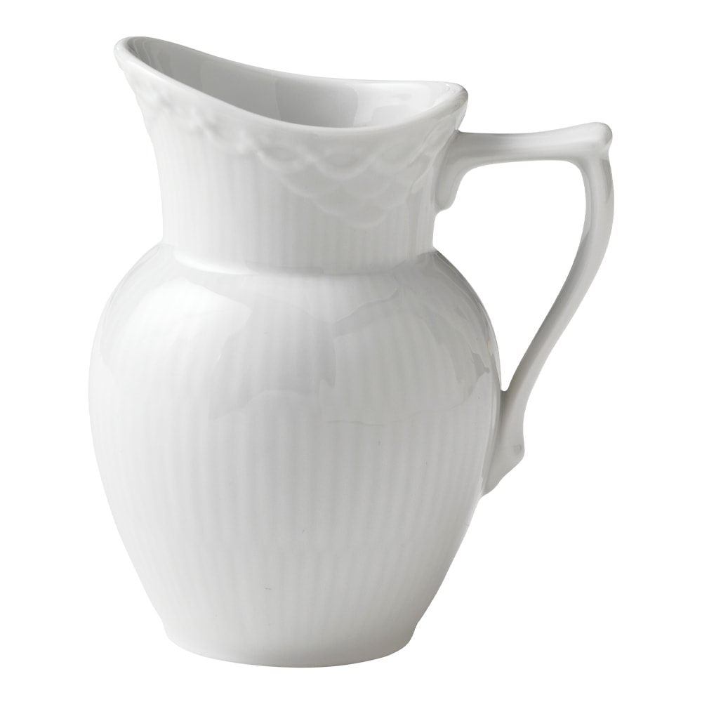 White Fluted Half Lace Kanna 17 cl