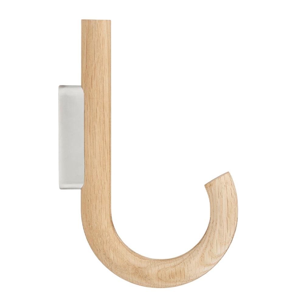 Hook Krok Ek 20 cm Ek/Krom