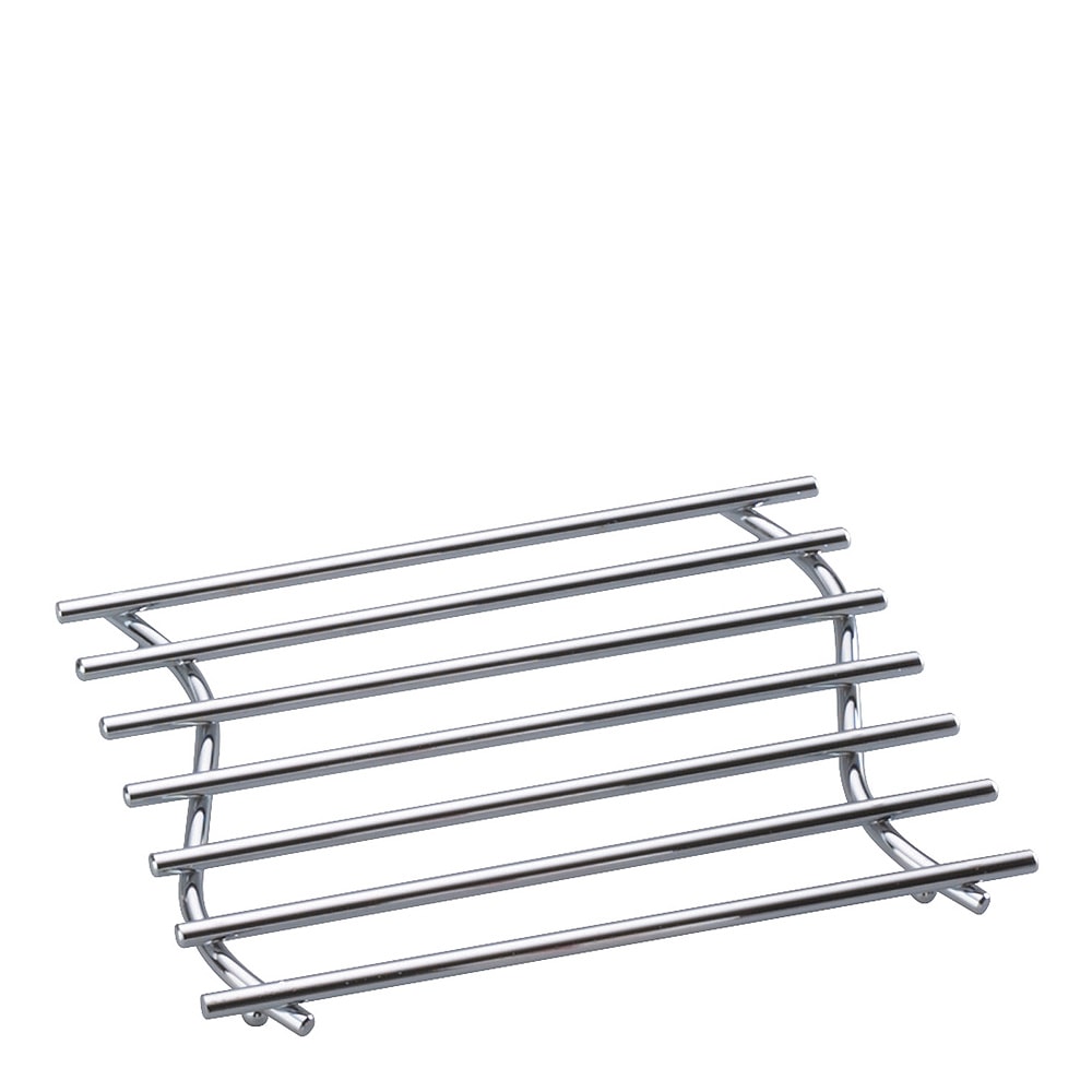 Grytunderlägg 27x20 cm Krom