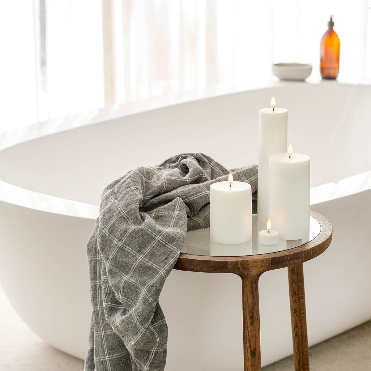 Uyuni Värmeljus LED 3,8 cm Remote Ready