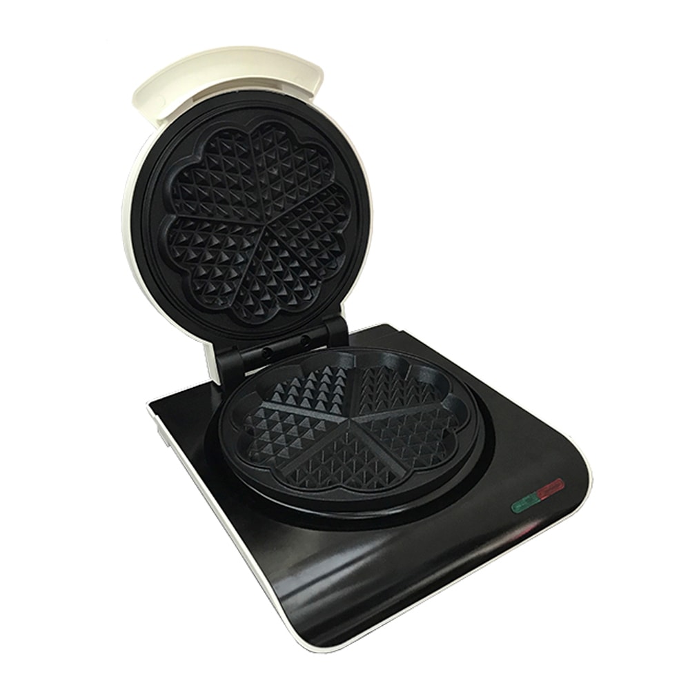 Våffeljärn Enkel Vit