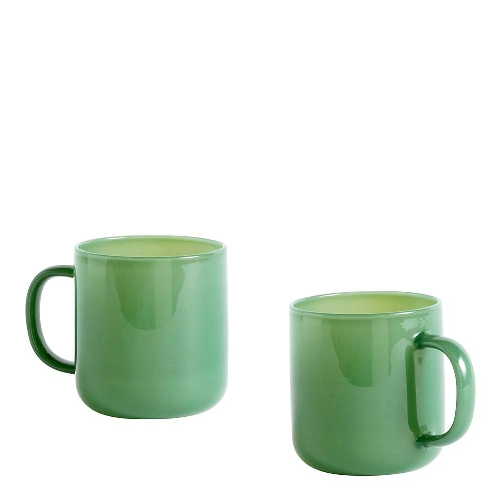Sowden Borosilikat Mugg 30 cl 2-pack Jade Green