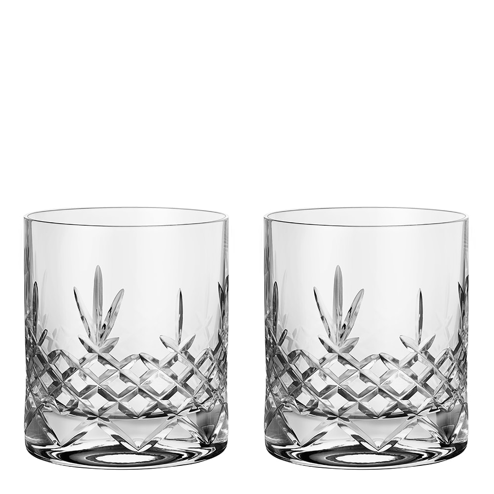 Crispy Lowball Glas 38 cl 2-pack Klar