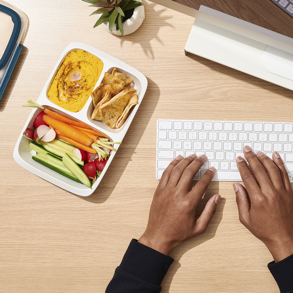 Prep & Go Delad behållare 0,97 L