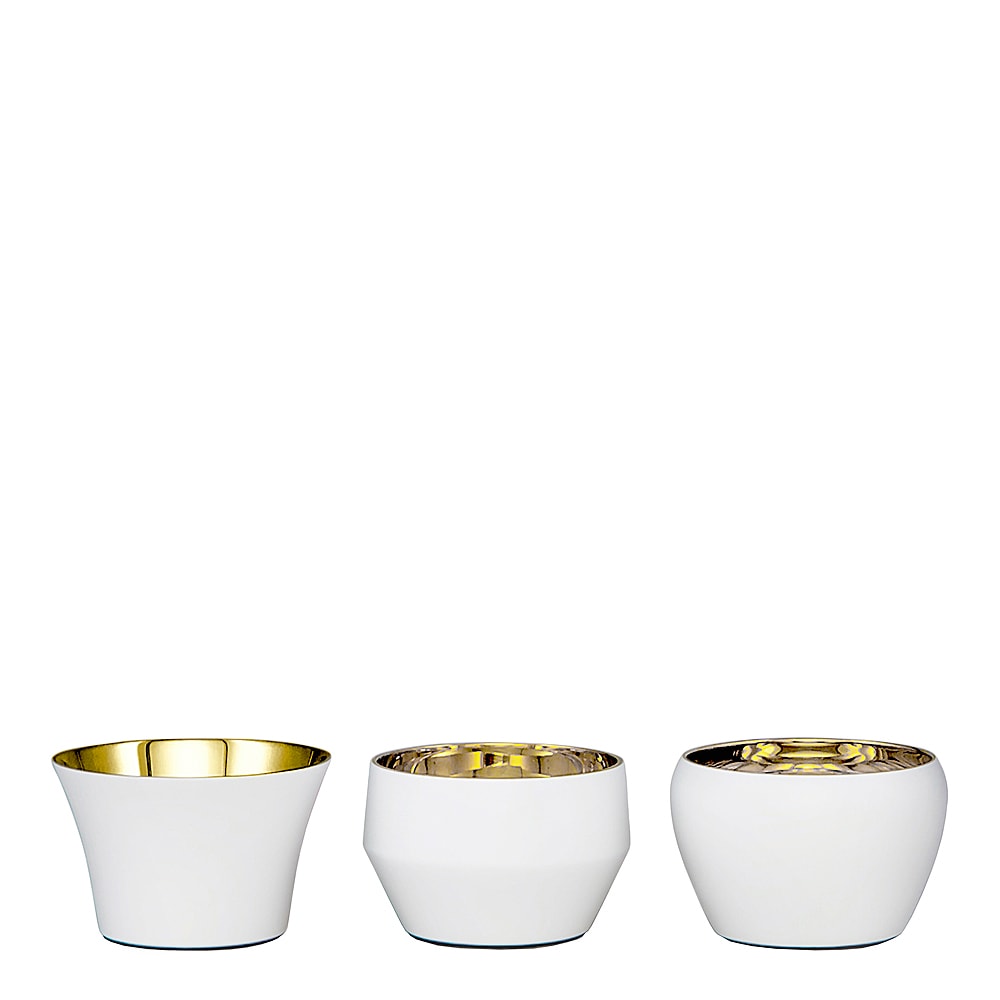 Kin Ljuslykta 3-pack Vit