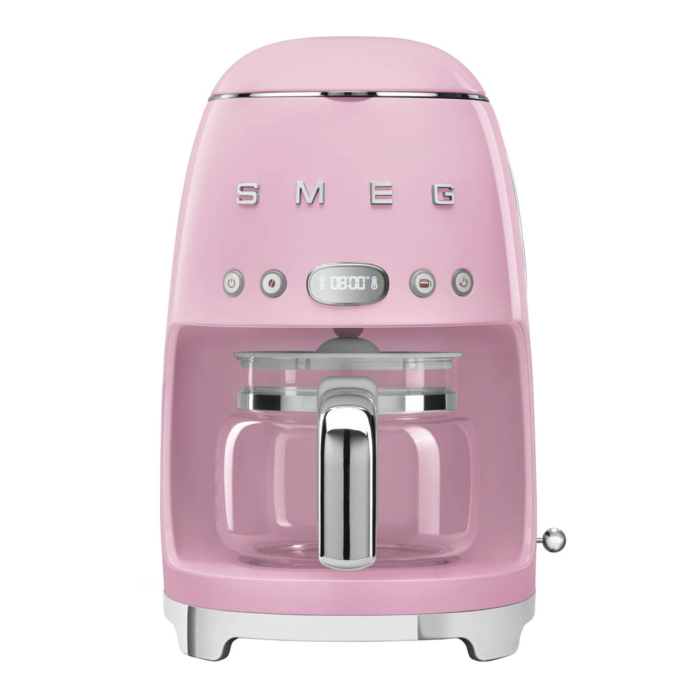 Smeg 50's Style Kaffebryggare Rosa