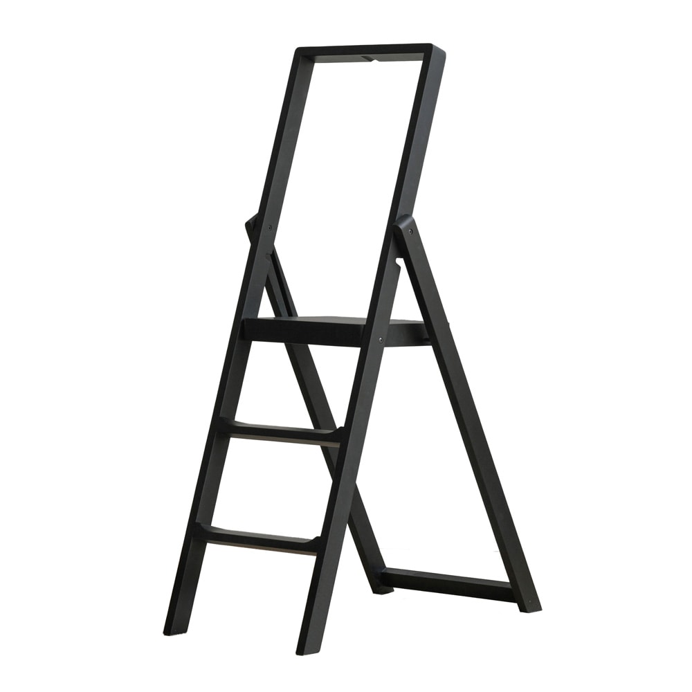 Step Stege 45x132 cm Mattlackad svart