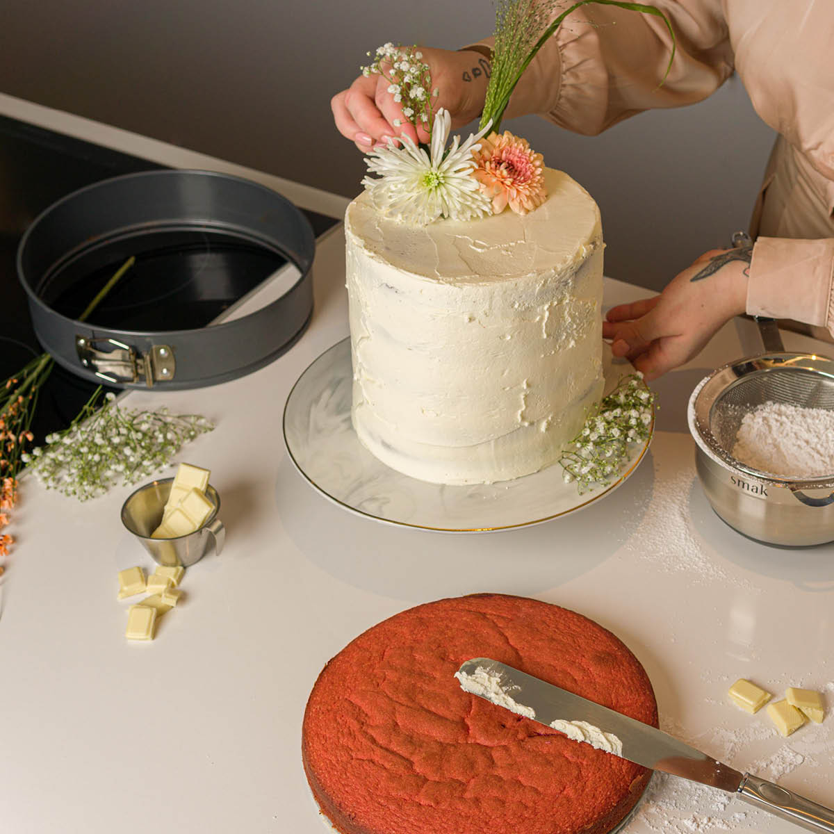 bAYk Springform 28 cm 4,4L Kolstål