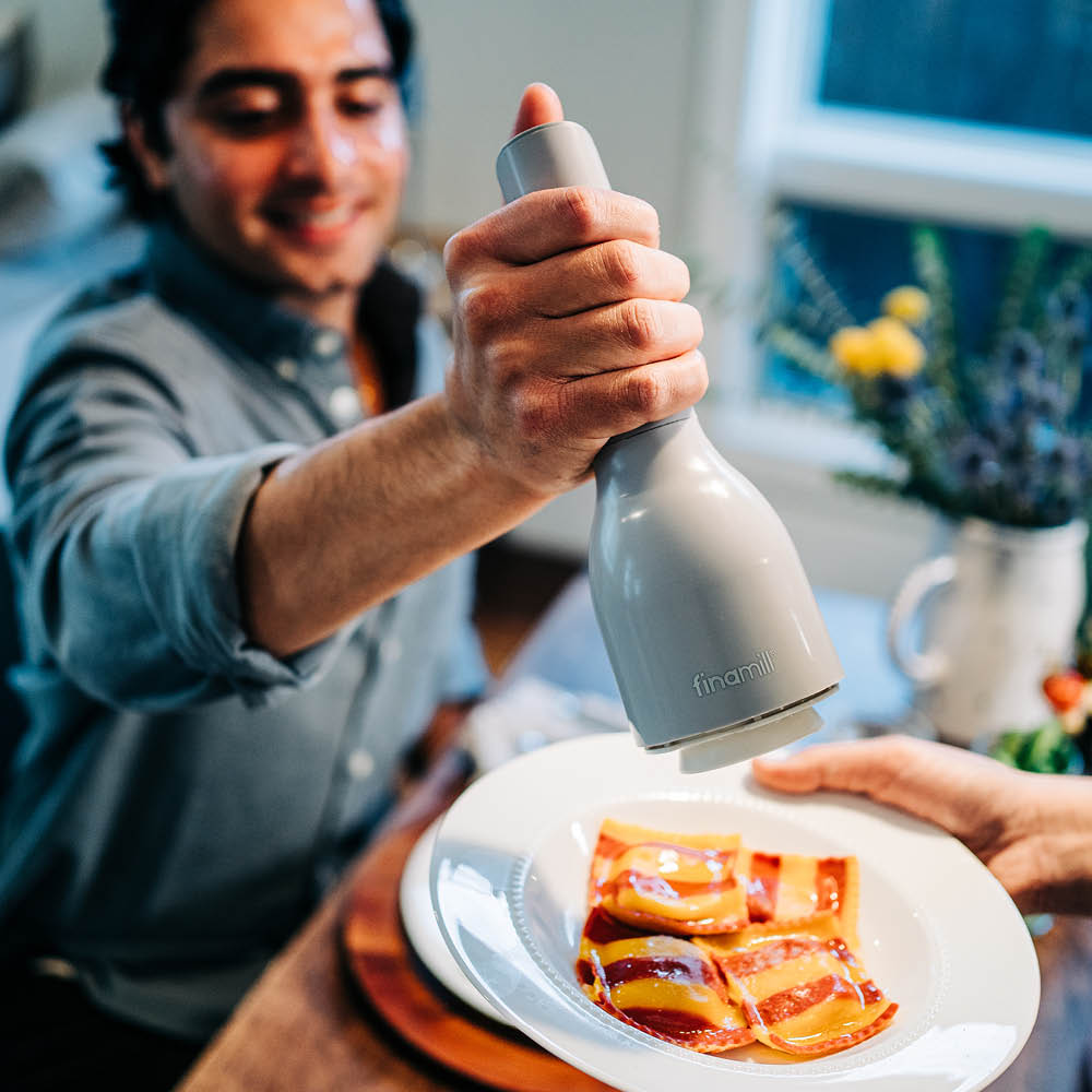 Uppladdningsbar Kvarn 22,7 cm Soft cream