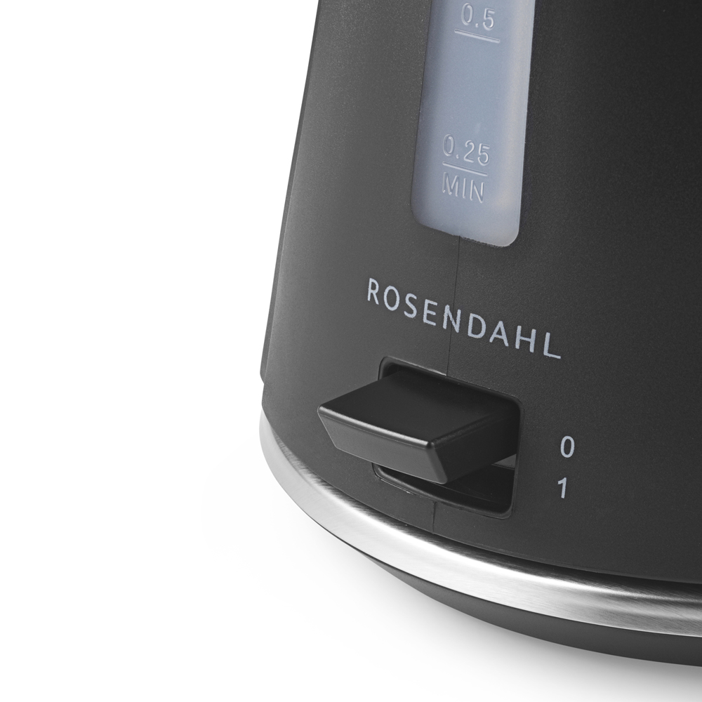 Grand Cru Vattenkokare 1,4 L Svart/St&aring;l