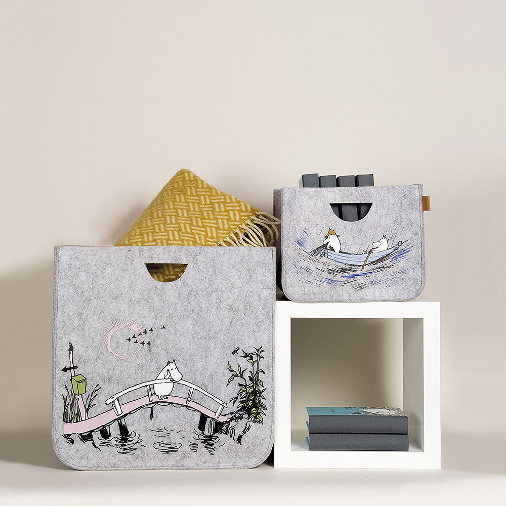 Mumin Förvaringskorg Gone Fishing Liten