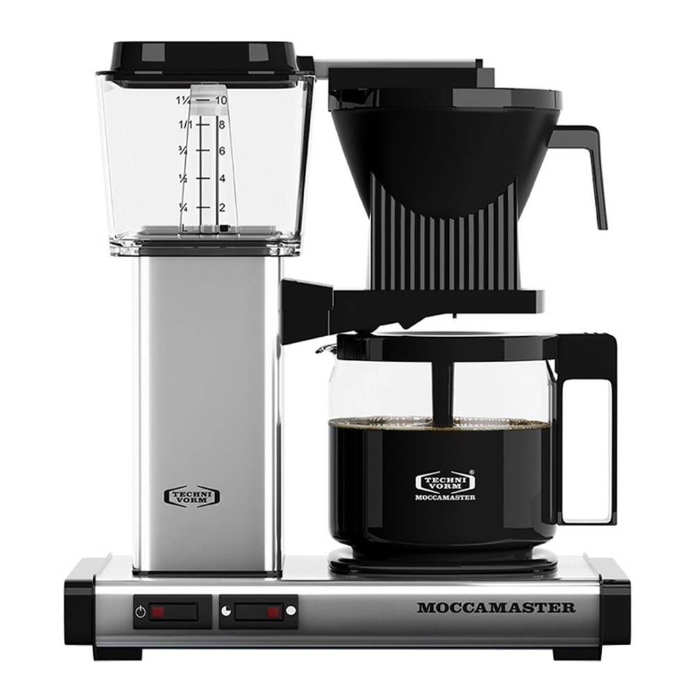 Moccamaster Automatic Kaffebryggare Polished Silver