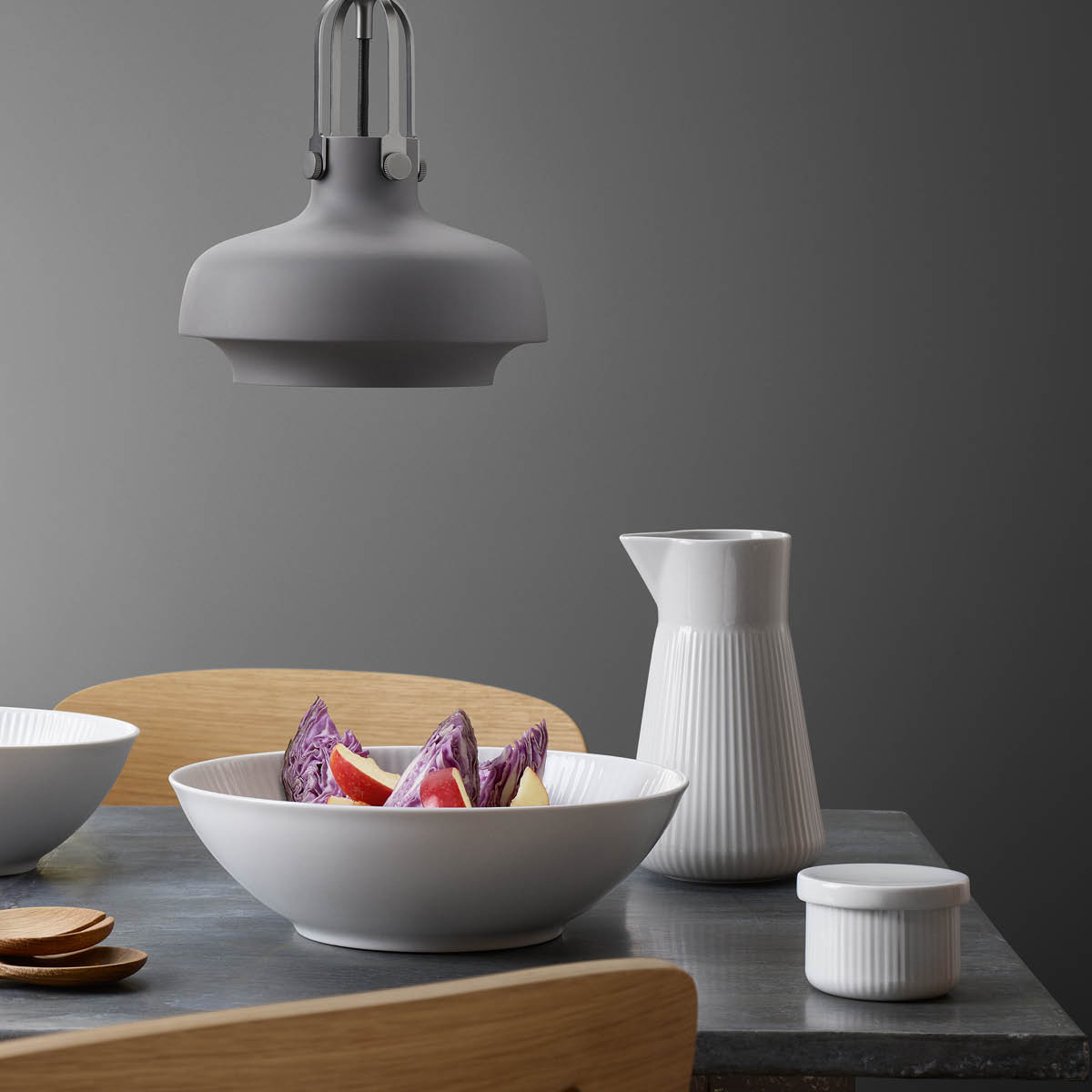 Legio Nova Skål m/Lock Vit