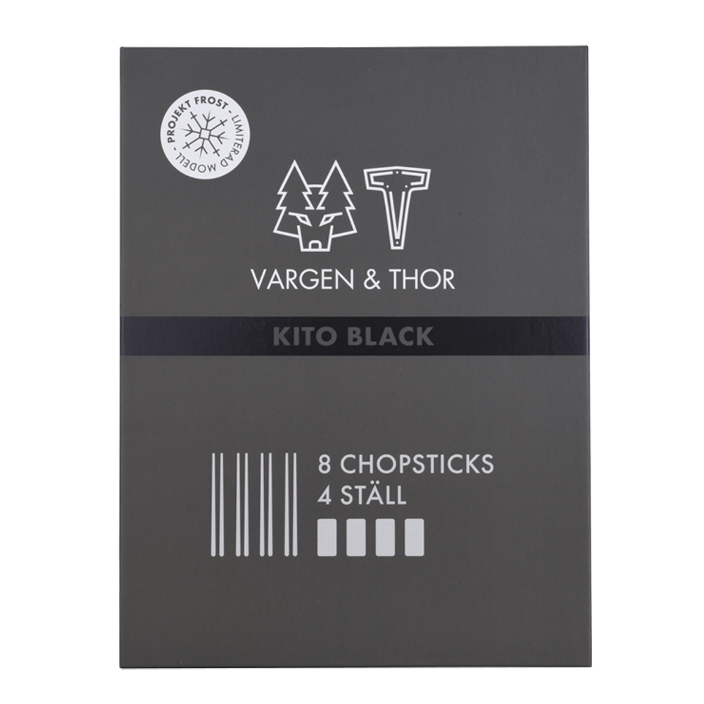 Kito Chopsticks 4-pack Onyx Svart