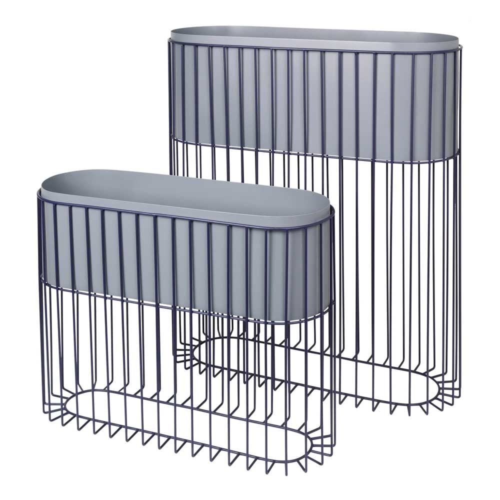 Fenja Blomlåda 2 stycken Blå