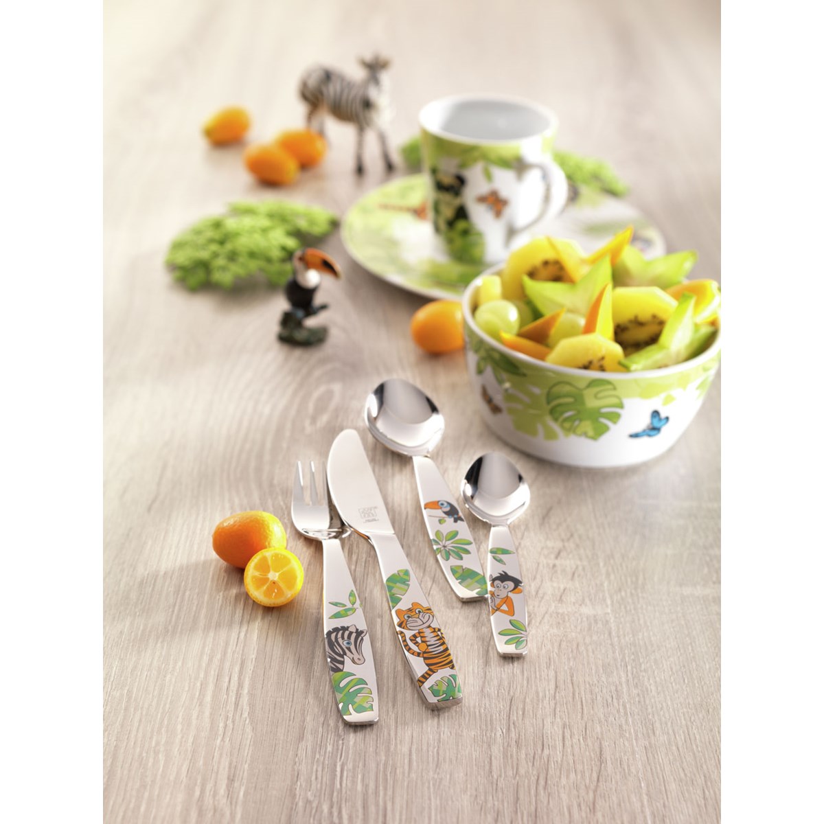 Barnbestick 4 delar Jungle