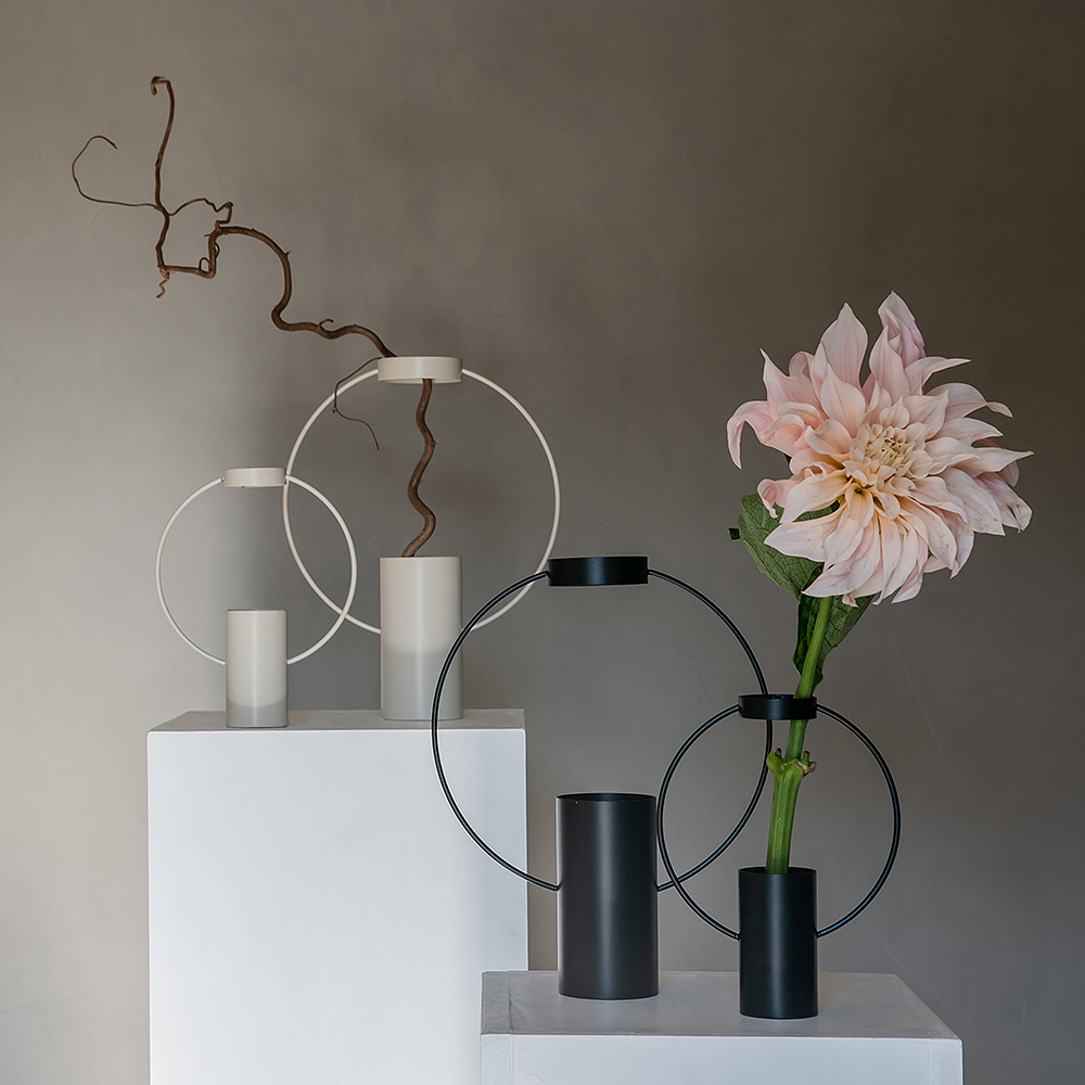 Moon Vas 30x23,5 cm Beige