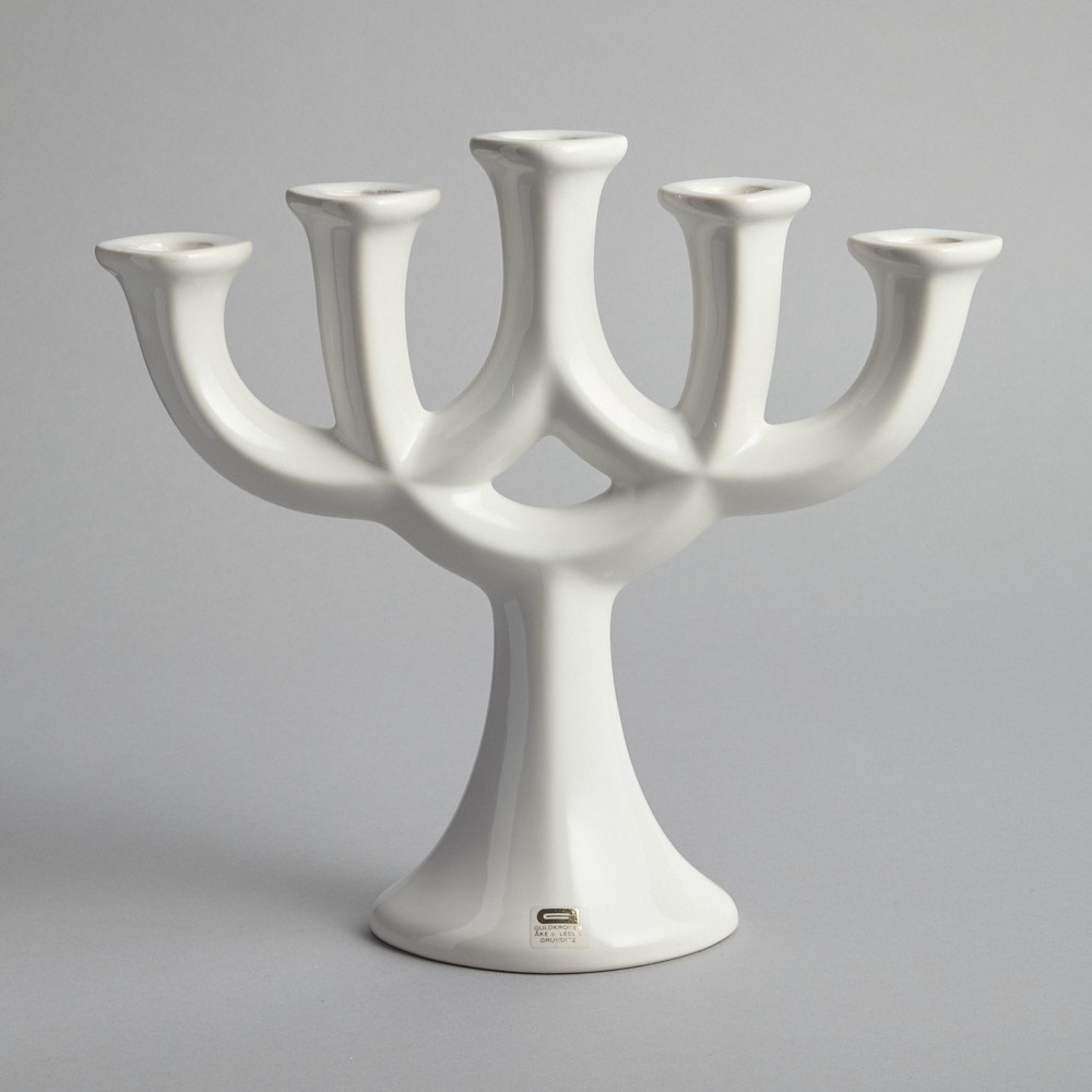 Guldkroken Femarmad Ljusstake