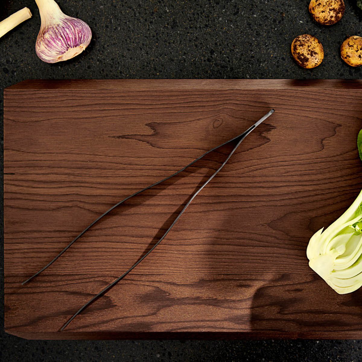 RÅ Matpincett 32 cm Gun Metallic