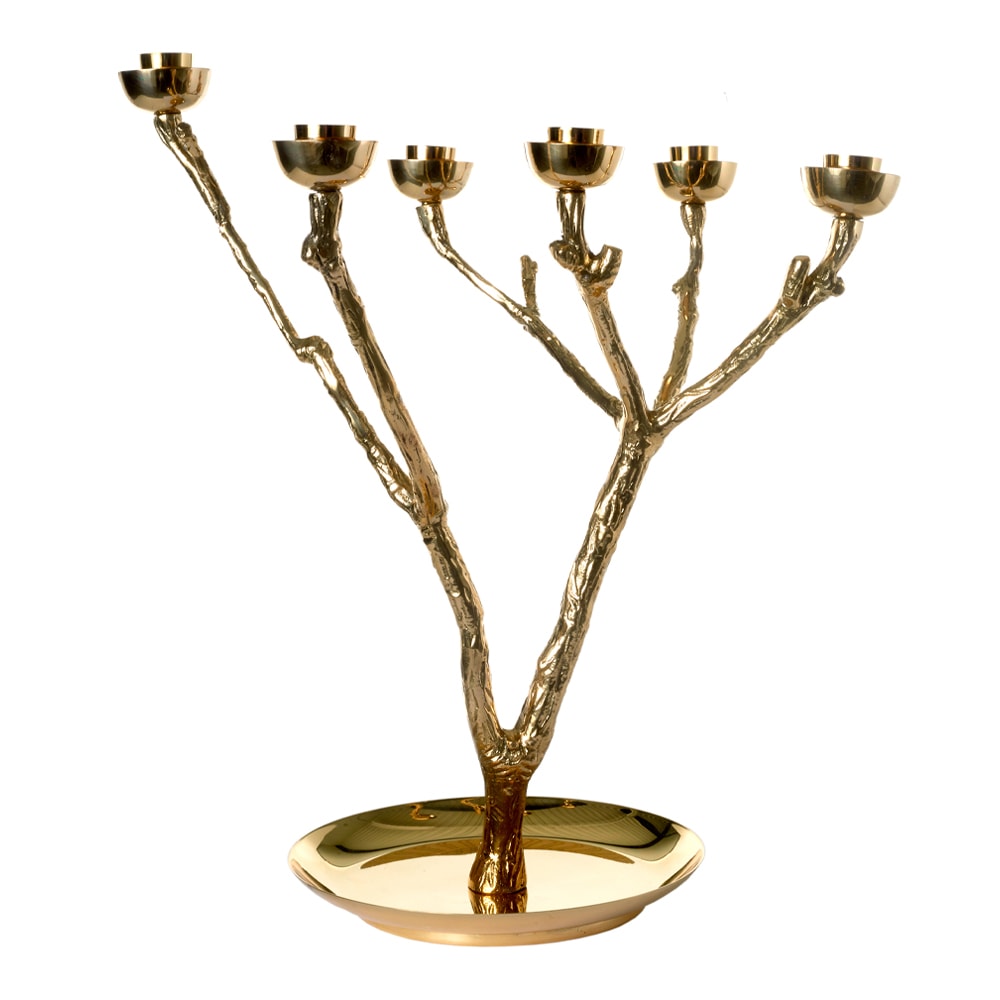 Twiggy Kandelaber 35 cm Mässing