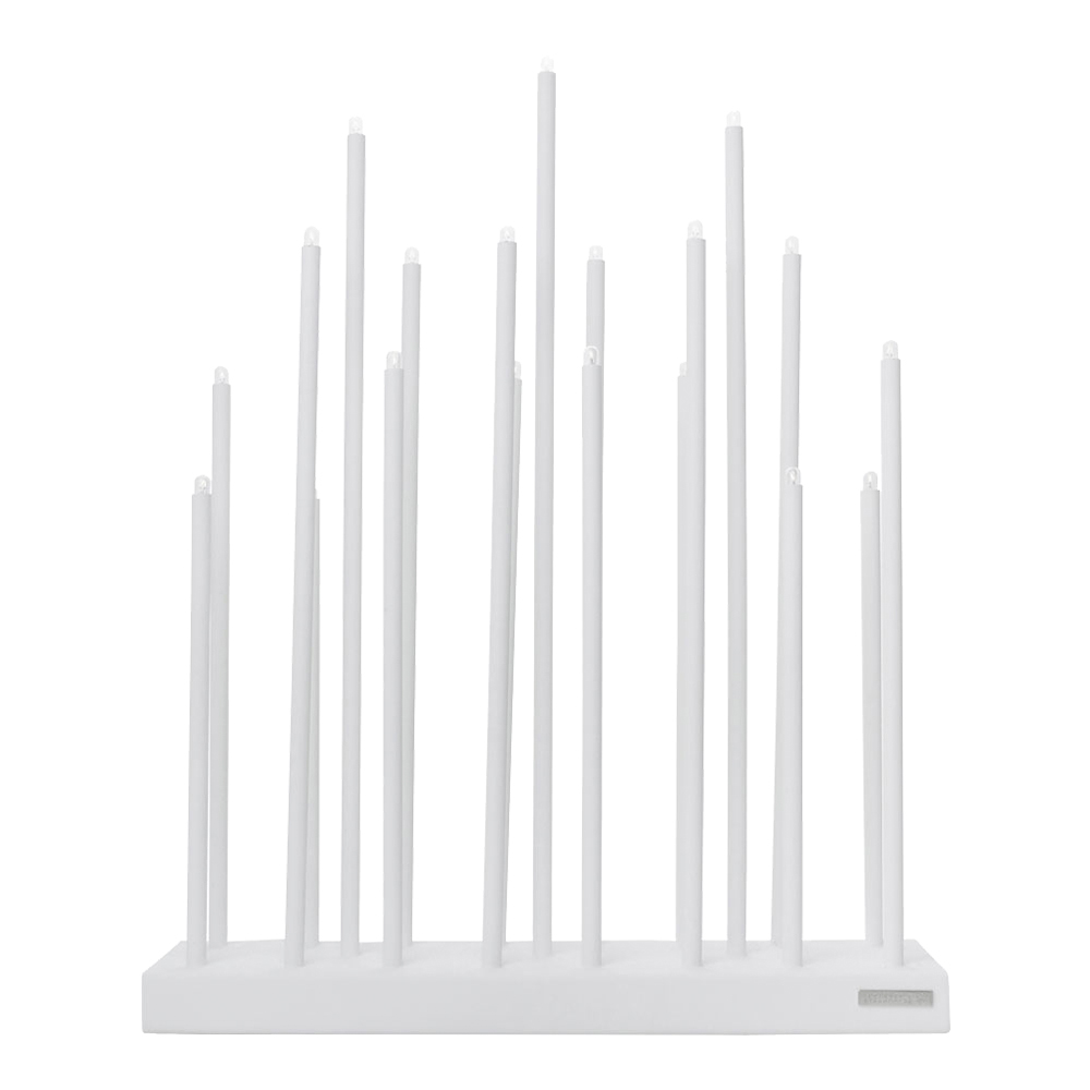 Elflugan Adventsljusstake Original 32x8 cm Kritvit