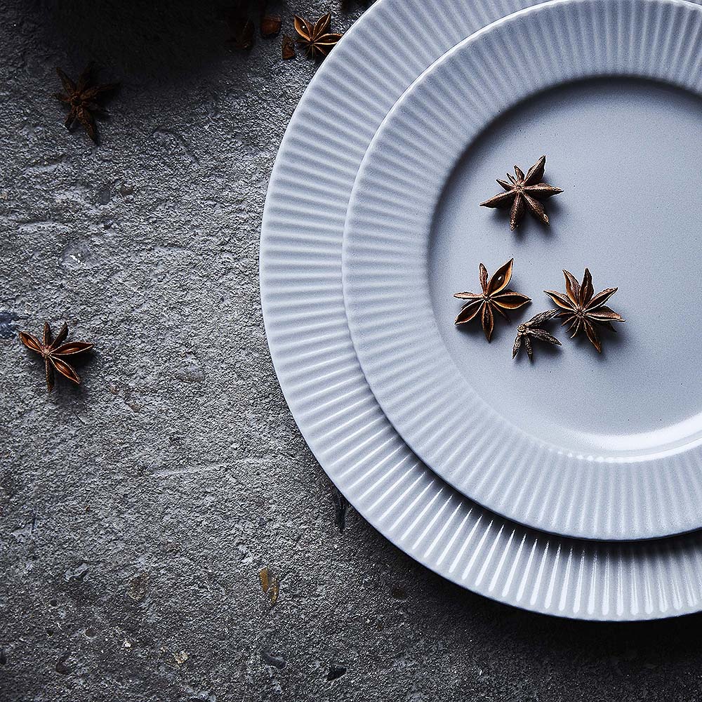 Groovy Tallrik 21 cm Grå