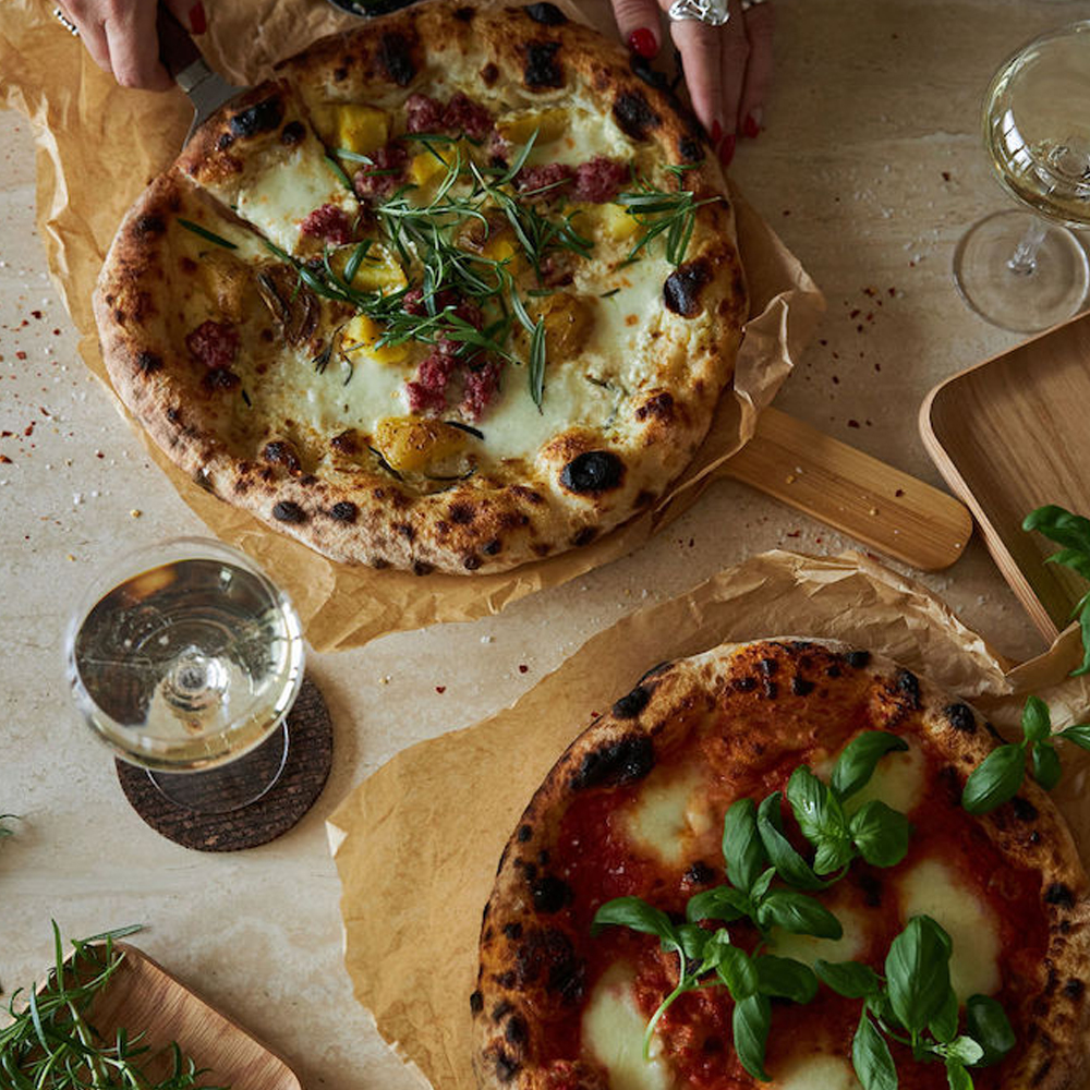 Astrid Pizza & Paj Set 2 delar Trä/Rostfritt