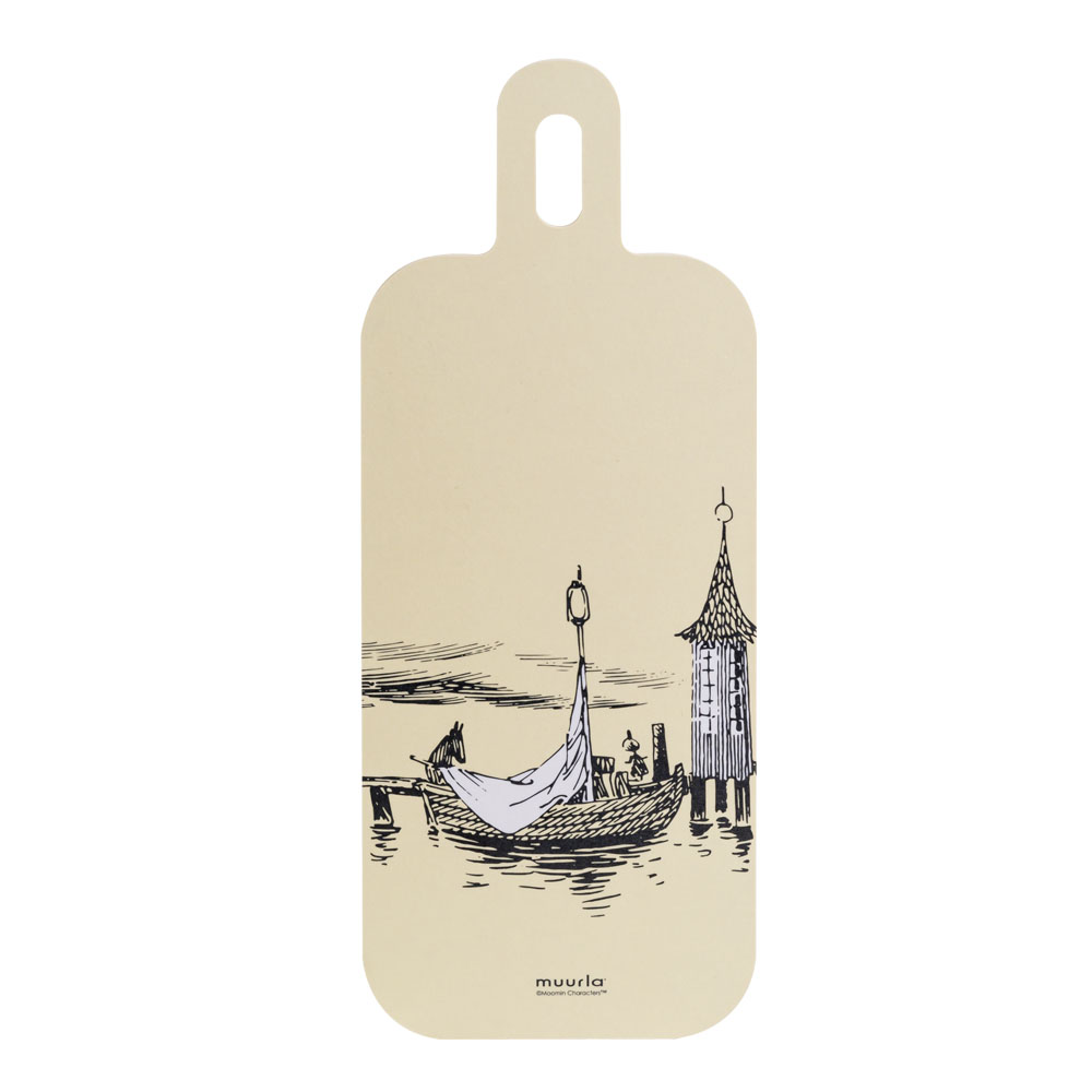 Mumin Serveringsbr&auml;da Adventures On The Water 13x33 cm