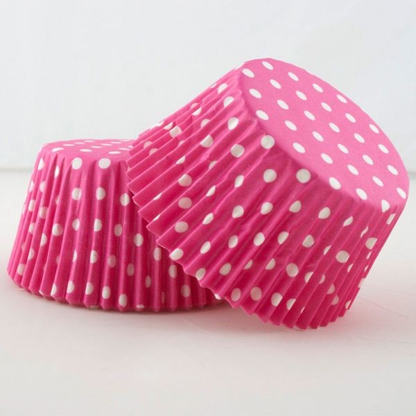 Muffinsform Jumbo 30-Pack cerise