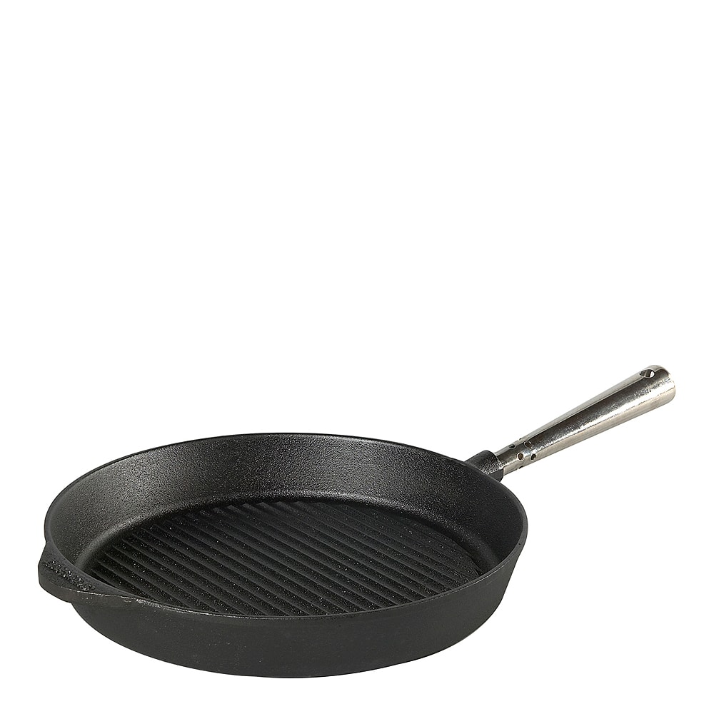 Professional Grillpanna med stålhandtag 28 cm
