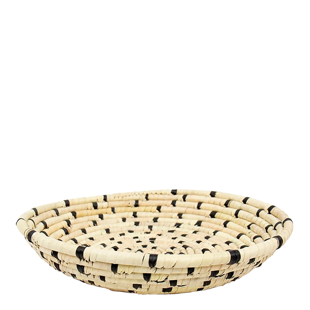 Palm Korg 29x6,5 cm Natur/Svart