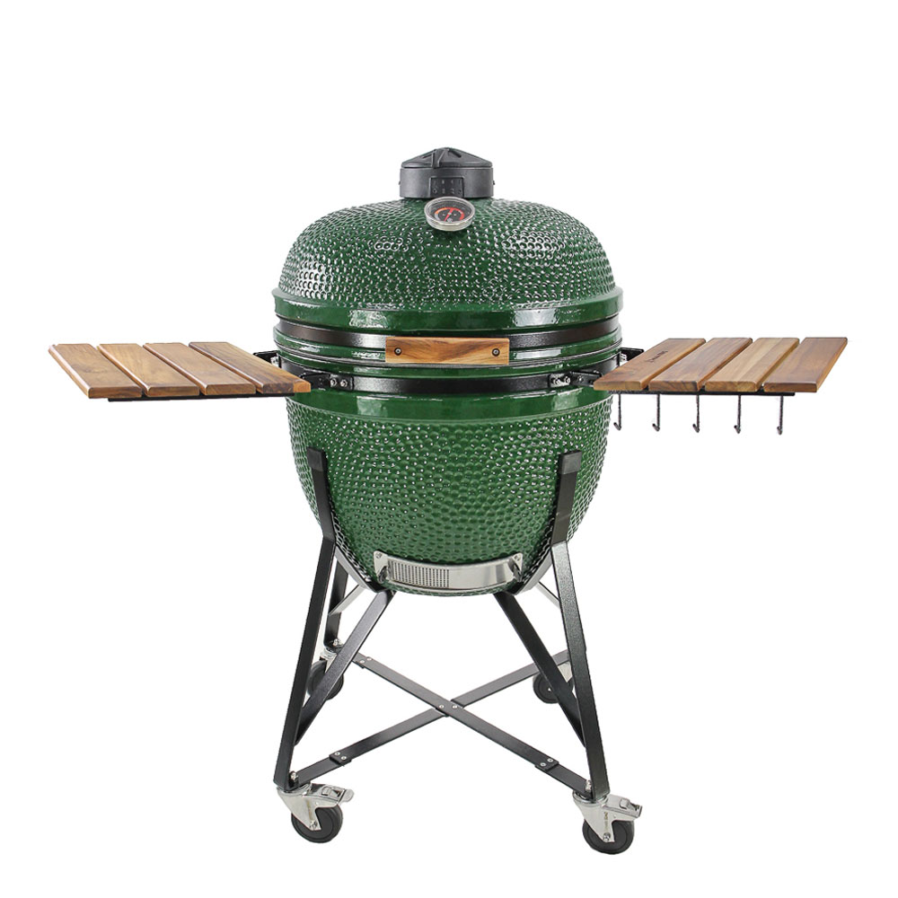 Grill Maxi 25" med tillbehör Grön