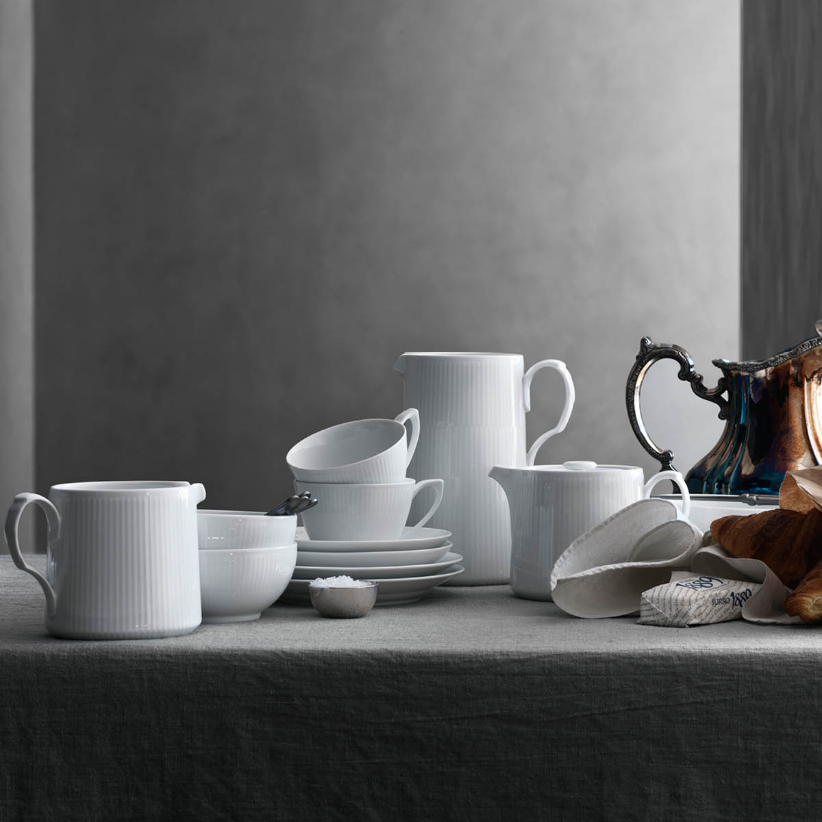 White Fluted Kanna 1,5 L