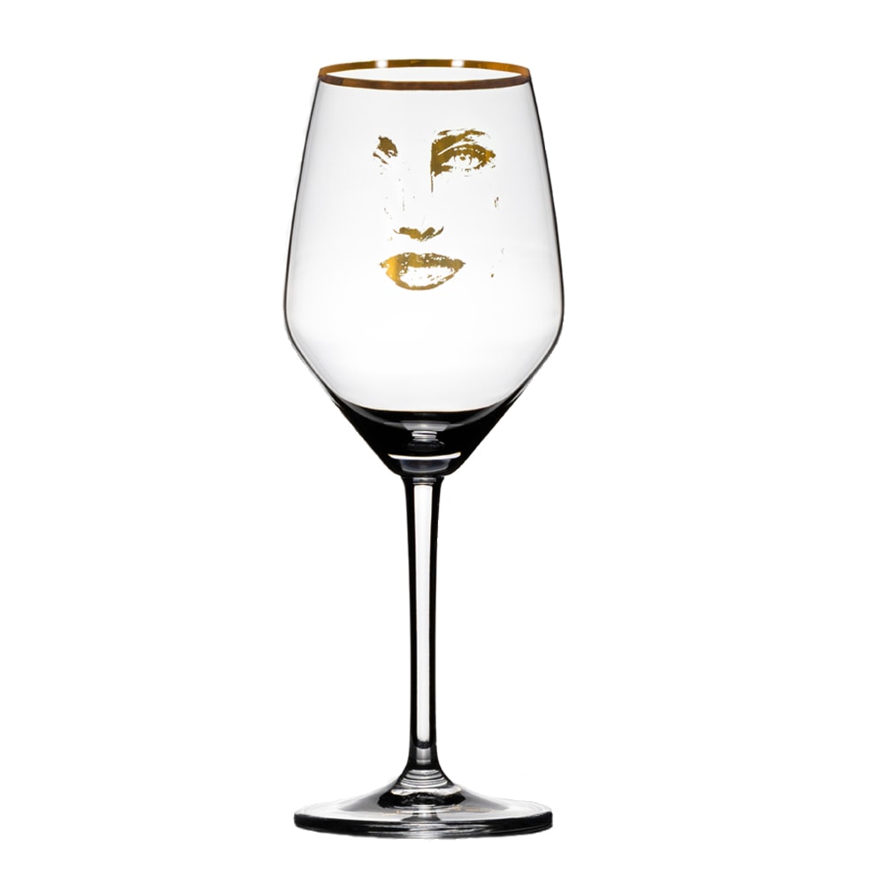 Rosé/Vitvinsglas Piece of Me Gold 40 cl