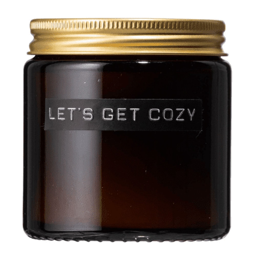 Cedarwood Doftljus Let`s get cozy 6 cm Brun