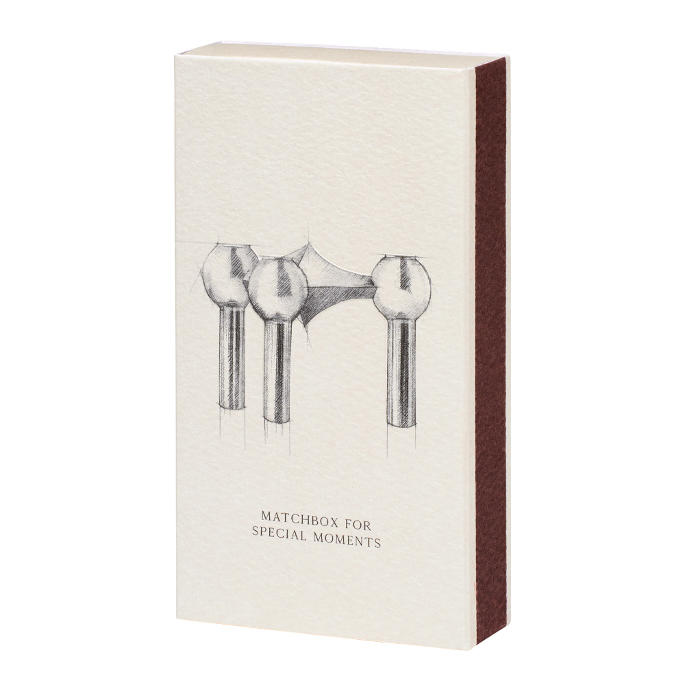 Stoff Nagel Tändsticksask 50 st Beige