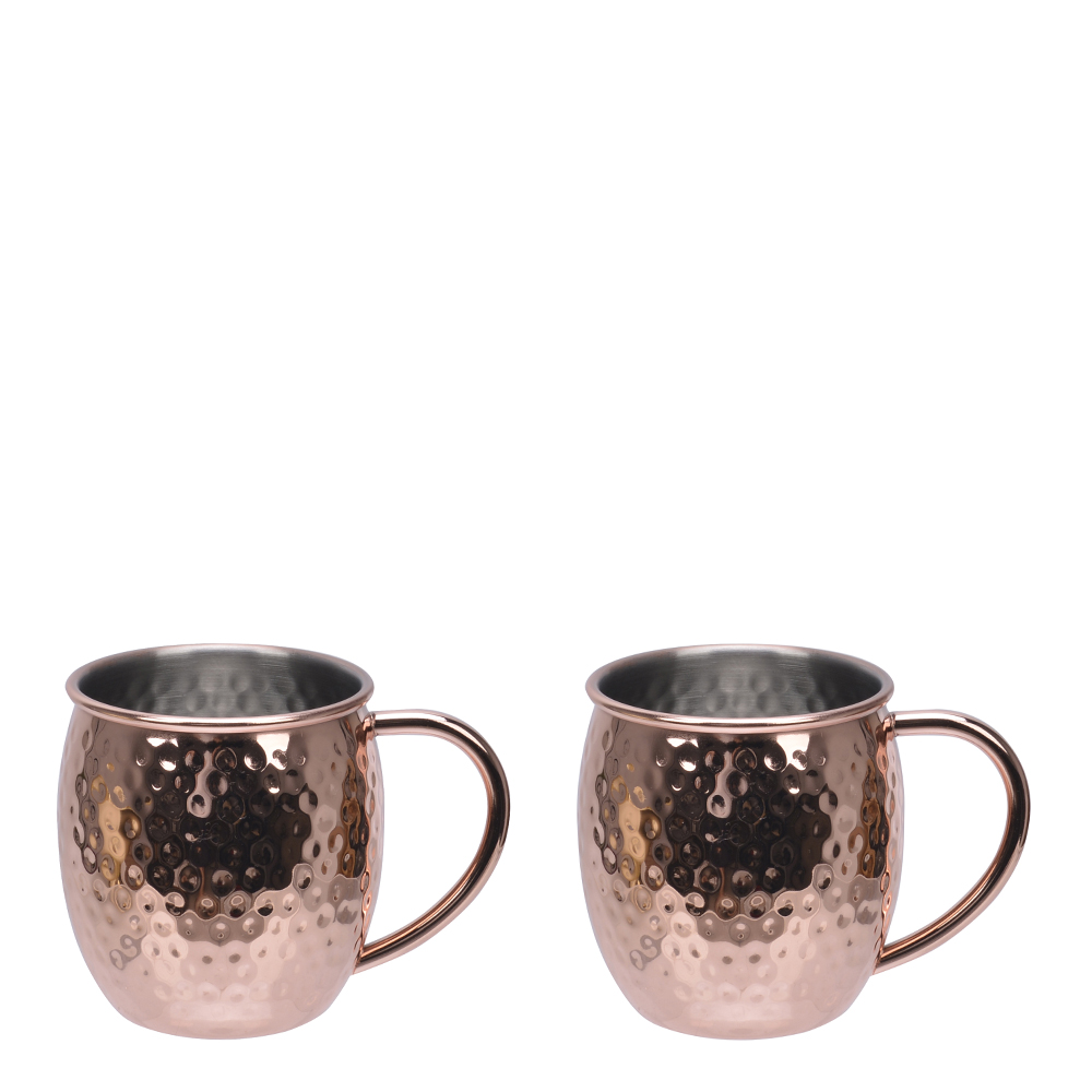 Moscow Mule Mugg 55 cl 2-pack Koppar