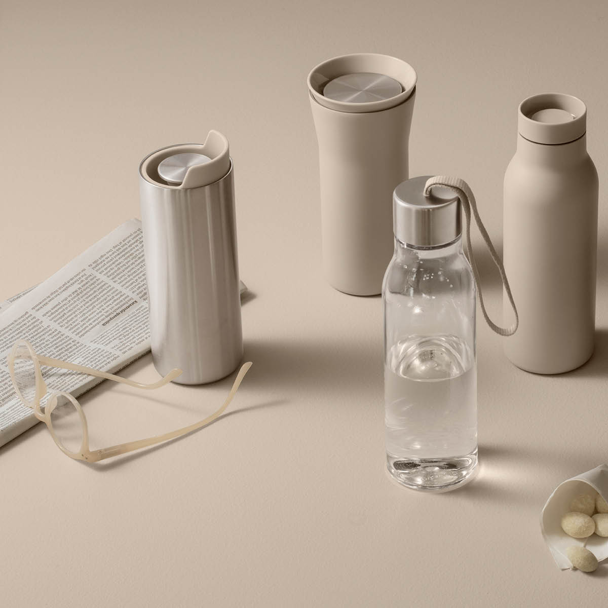 Urban To Go Cup Recycled 35 cl Pearl Beige