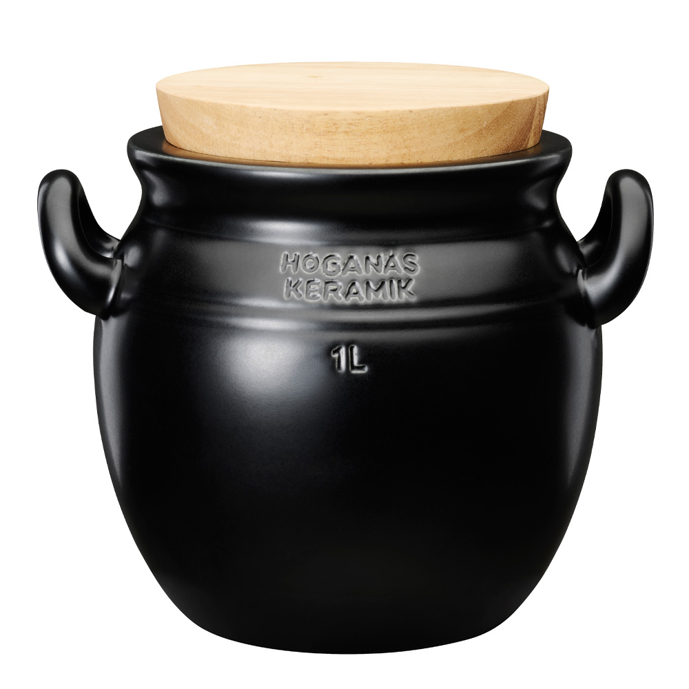 Höganäs Keramik Krus 1 L Grafitgrå